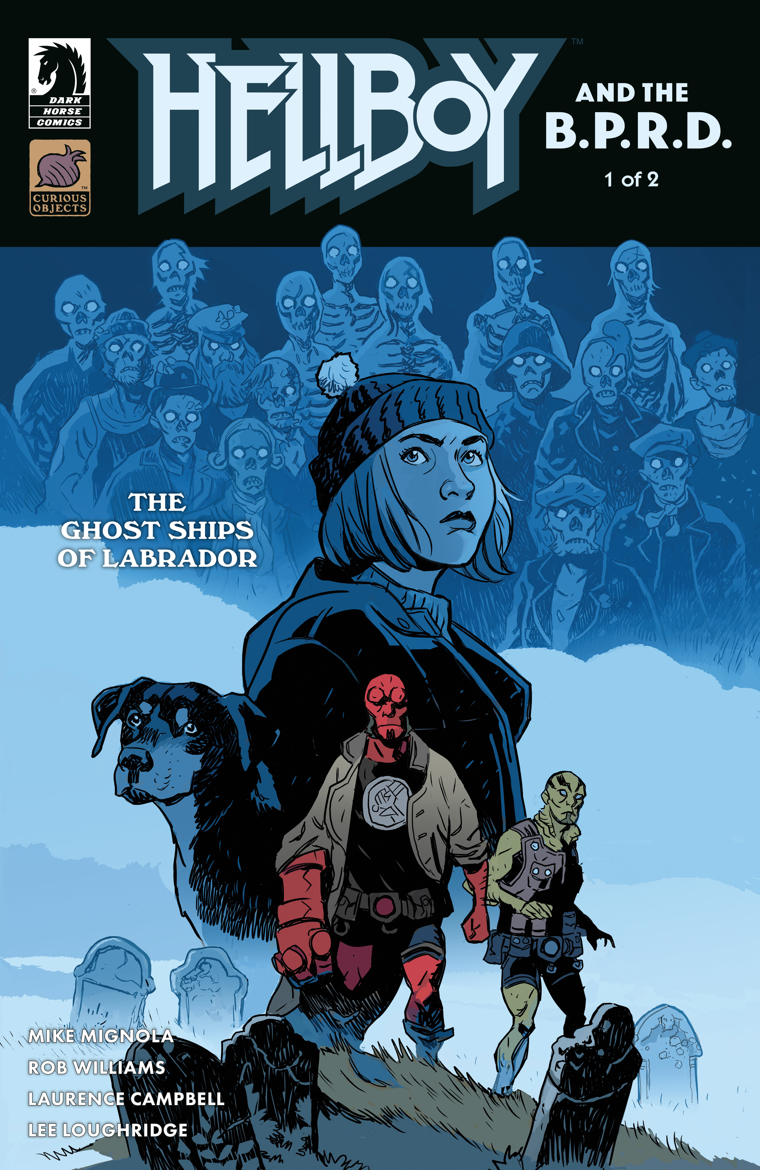 HELLBOY AND THE B.P.R.D. THE GHOST SHIPS OF LABRADOR #01 HELLBOY AND THE B.P.R.D. THE GHOST SHIPS OF LABRADOR #01