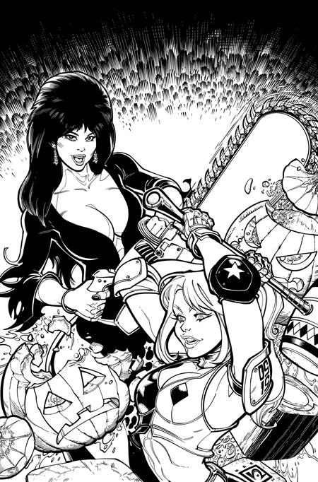 HARLEY QUINN X ELVIRA #1