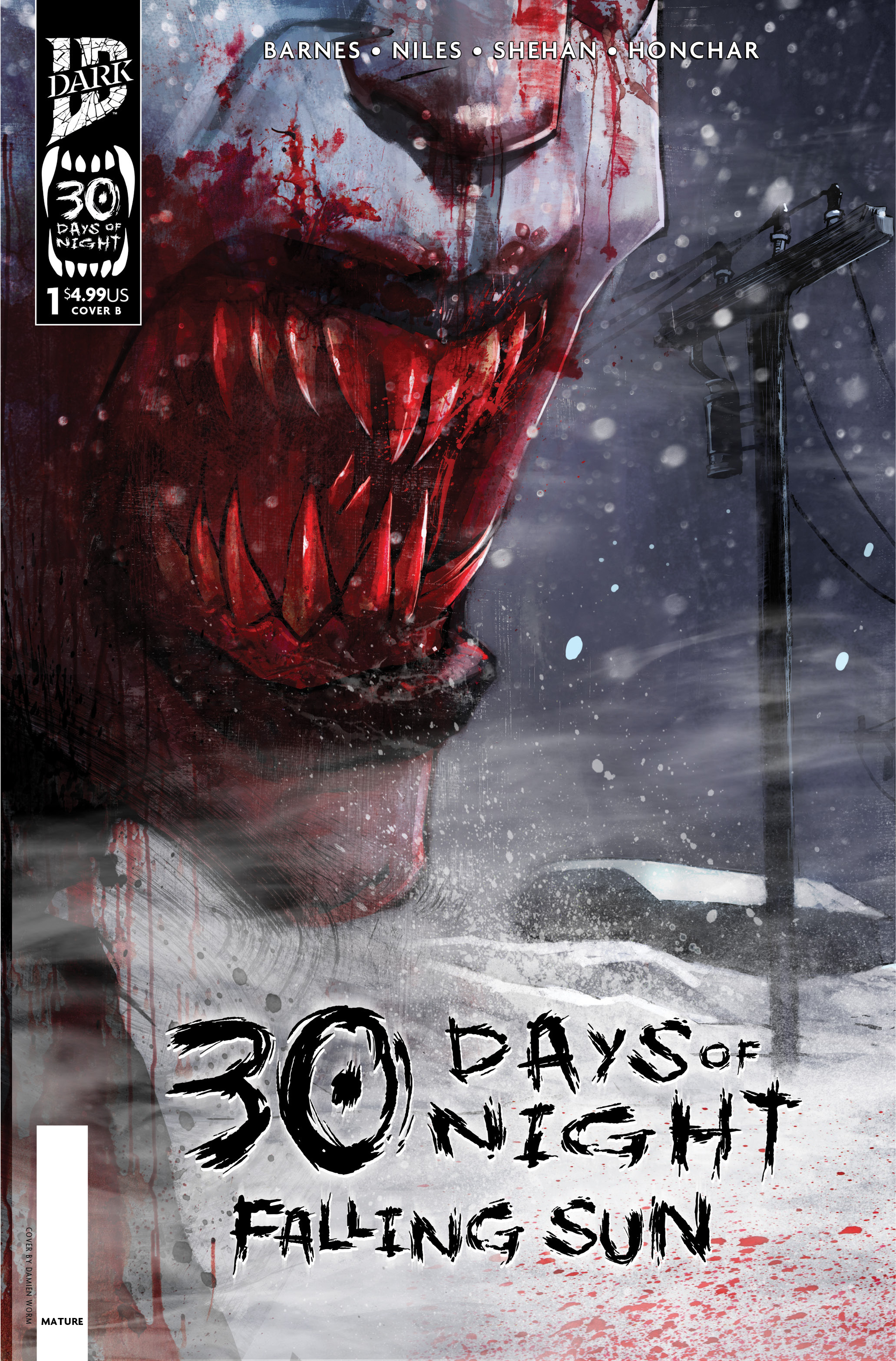 30 DAYS OF NIGHT FALLING SUN #01 30 DAYS OF NIGHT FALLING SUN #01