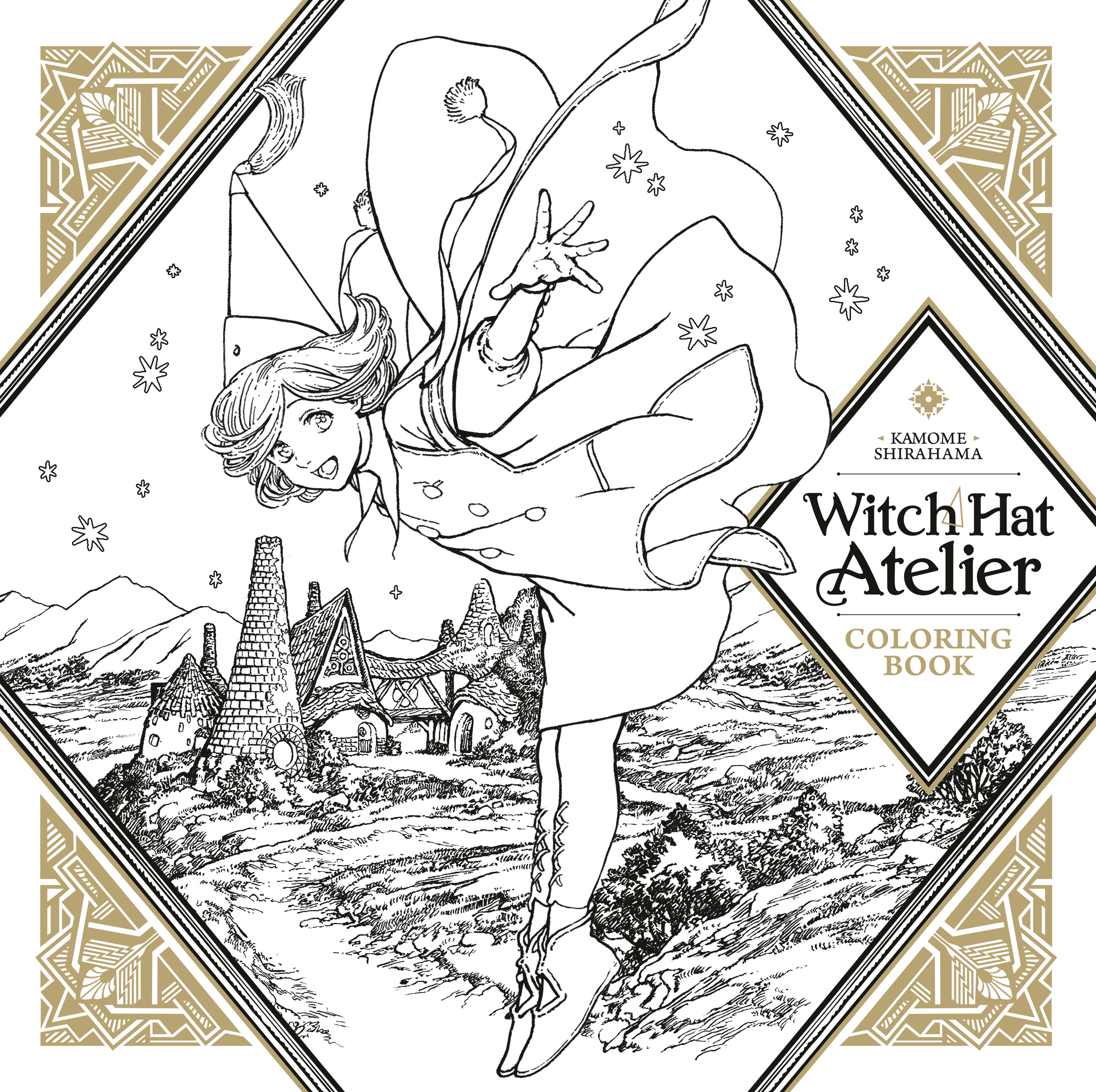 WITCH HAT ATELIER COLORING BOOK TP