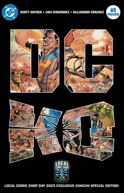 DC K.O. ASHCAN #1 2025 LCSD EXCLUSIVE #1 DC K.O. ASHCAN #1 2025 LCSD EXCLUSIVE #1