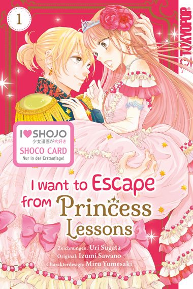 I WANT TO ESCAPE FROM PRINCESS LESSONS #01 I WANT TO ESCAPE FROM PRINCESS LESSONS #01