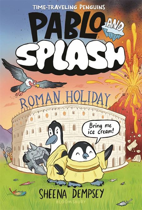 PABLO AND SPLASH ROMAN HOLIDAY HC PABLO AND SPLASH ROMAN HOLIDAY HC