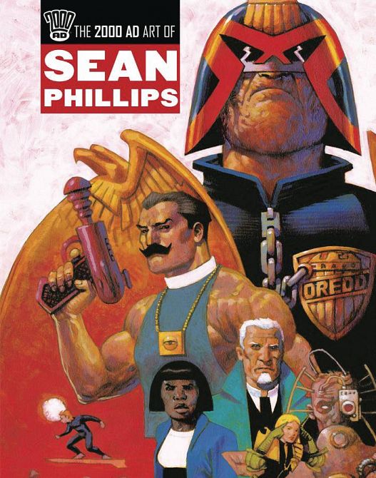 2000 AD ART OF SEAN PHILLIPS HC 2000 AD ART OF SEAN PHILLIPS HC