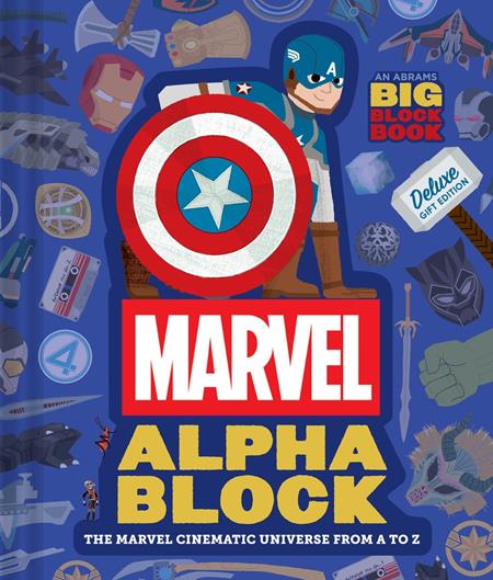 MARVEL ALPHABLOCK HC DELUXE GIFT EDITION (AN ABRAMS BIG BLOCK BOOK) MARVEL ALPHABLOCK HC DELUXE GIFT EDITION (AN ABRAMS BIG BLOCK BOOK)