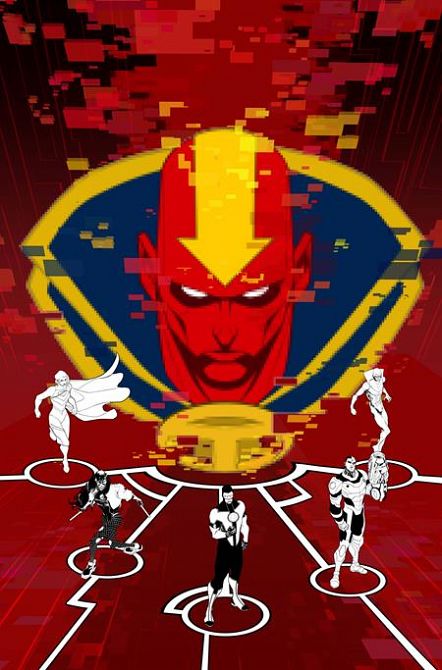 JUSTICE LEAGUE RED #4 JUSTICE LEAGUE RED #4