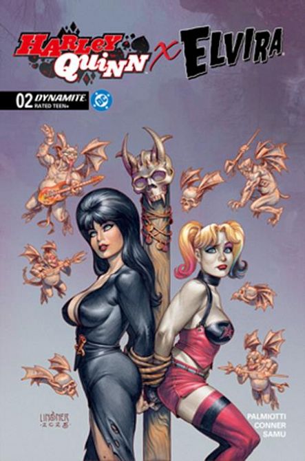 HARLEY QUINN X ELVIRA #2 HARLEY QUINN X ELVIRA #2