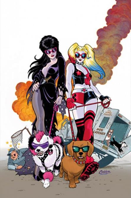 HARLEY QUINN X ELVIRA #2 HARLEY QUINN X ELVIRA #2
