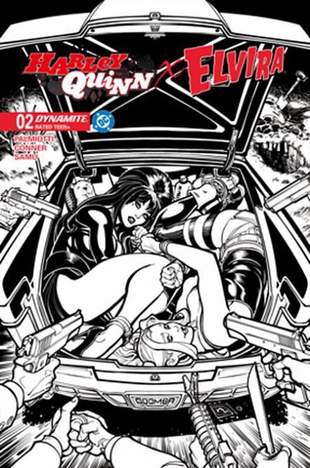 HARLEY QUINN X ELVIRA #2 HARLEY QUINN X ELVIRA #2