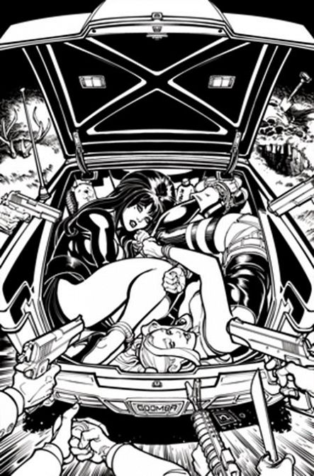 HARLEY QUINN X ELVIRA #2 HARLEY QUINN X ELVIRA #2
