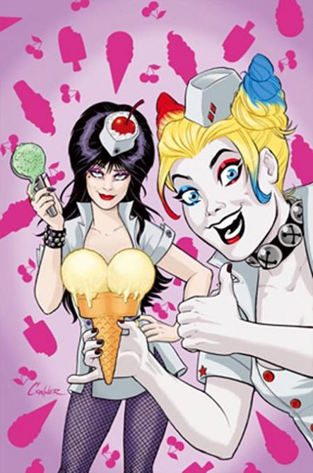 HARLEY QUINN X ELVIRA #2 HARLEY QUINN X ELVIRA #2