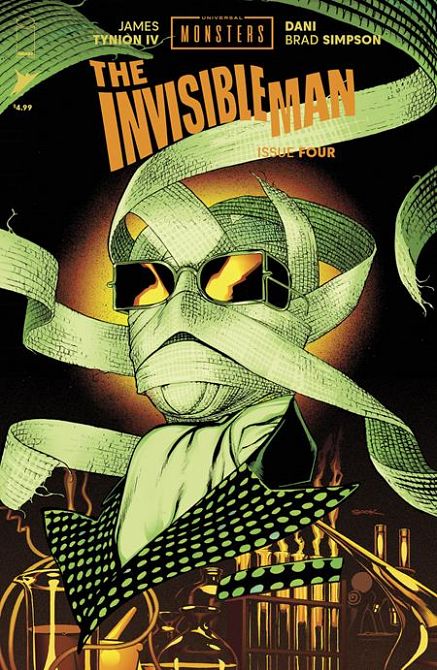 UNIVERSAL MONSTERS THE INVISIBLE MAN #4 UNIVERSAL MONSTERS THE INVISIBLE MAN #4