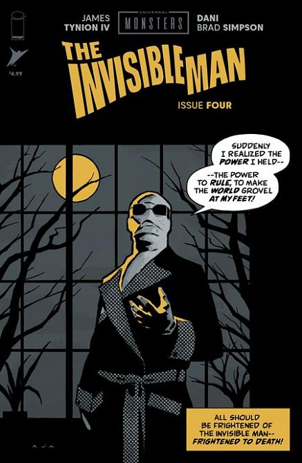 UNIVERSAL MONSTERS THE INVISIBLE MAN #4 UNIVERSAL MONSTERS THE INVISIBLE MAN #4