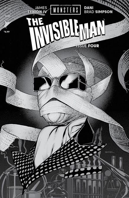 UNIVERSAL MONSTERS THE INVISIBLE MAN #4 UNIVERSAL MONSTERS THE INVISIBLE MAN #4