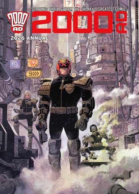 2000 AD ANNUAL 2026 HC Limited to 500 copies Allocations May Occur 2000 AD ANNUAL 2026 HC Limited to 500 copies Allocations May Occur
