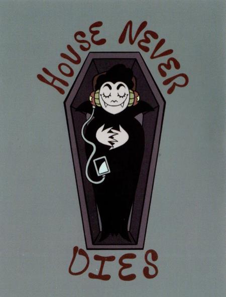 BLOODY MARY HOUSE NEVER DIES STICKER #1 BLOODY MARY HOUSE NEVER DIES STICKER #1