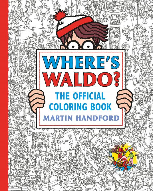 WHERE'S WALDO? THE OFFICIAL COLORING BOOK TP WHERE'S WALDO? THE OFFICIAL COLORING BOOK TP