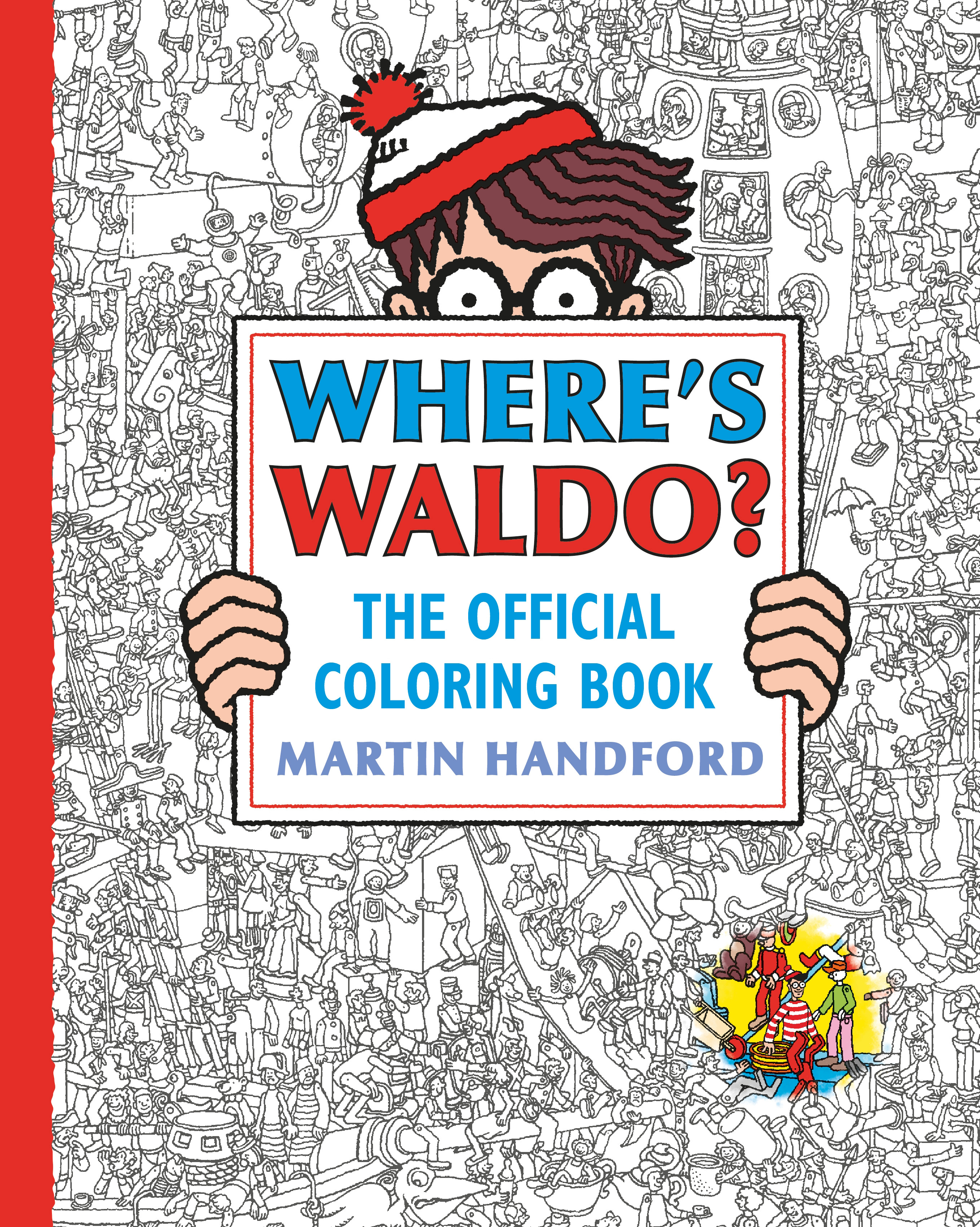 WHERE'S WALDO? THE OFFICIAL COLORING BOOK TP