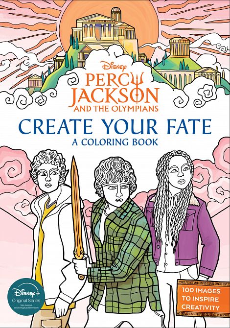 PERCY JACKSON AND THE OLYMPIANS CREATE YOUR FATE A COLORING BOOK TP PERCY JACKSON AND THE OLYMPIANS CREATE YOUR FATE A COLORING BOOK TP