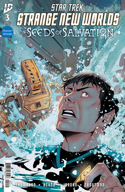 STAR TREK STRANGE NEW WORLDS--THE SEEDS OF SALVATION #03 STAR TREK STRANGE NEW WORLDS--THE SEEDS OF SALVATION #03