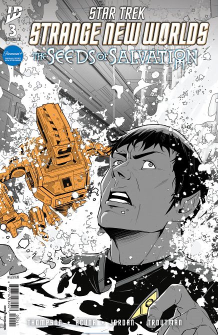 STAR TREK STRANGE NEW WORLDS--THE SEEDS OF SALVATION #03 STAR TREK STRANGE NEW WORLDS--THE SEEDS OF SALVATION #03