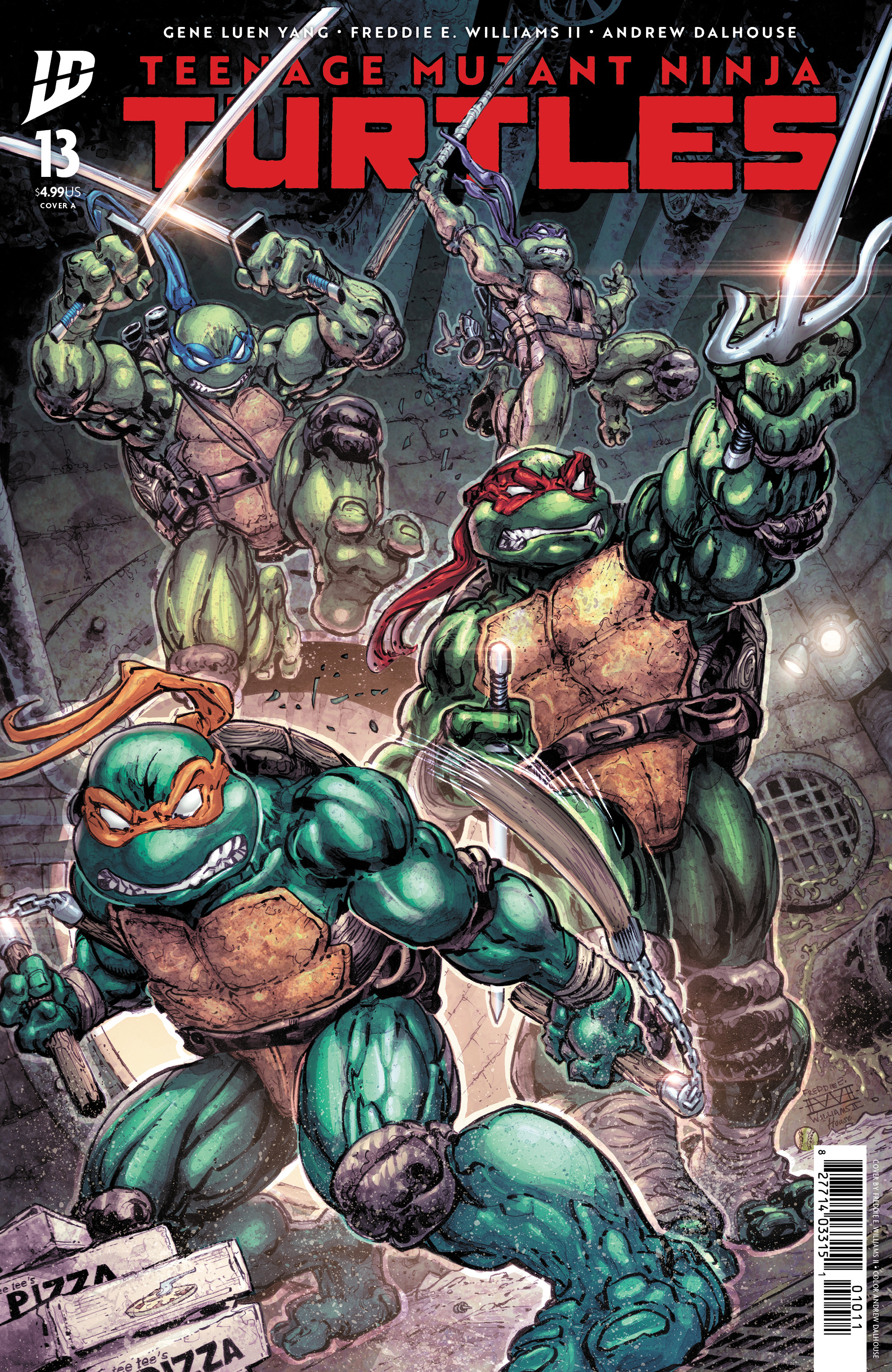 TEENAGE MUTANT NINJA TURTLES #13