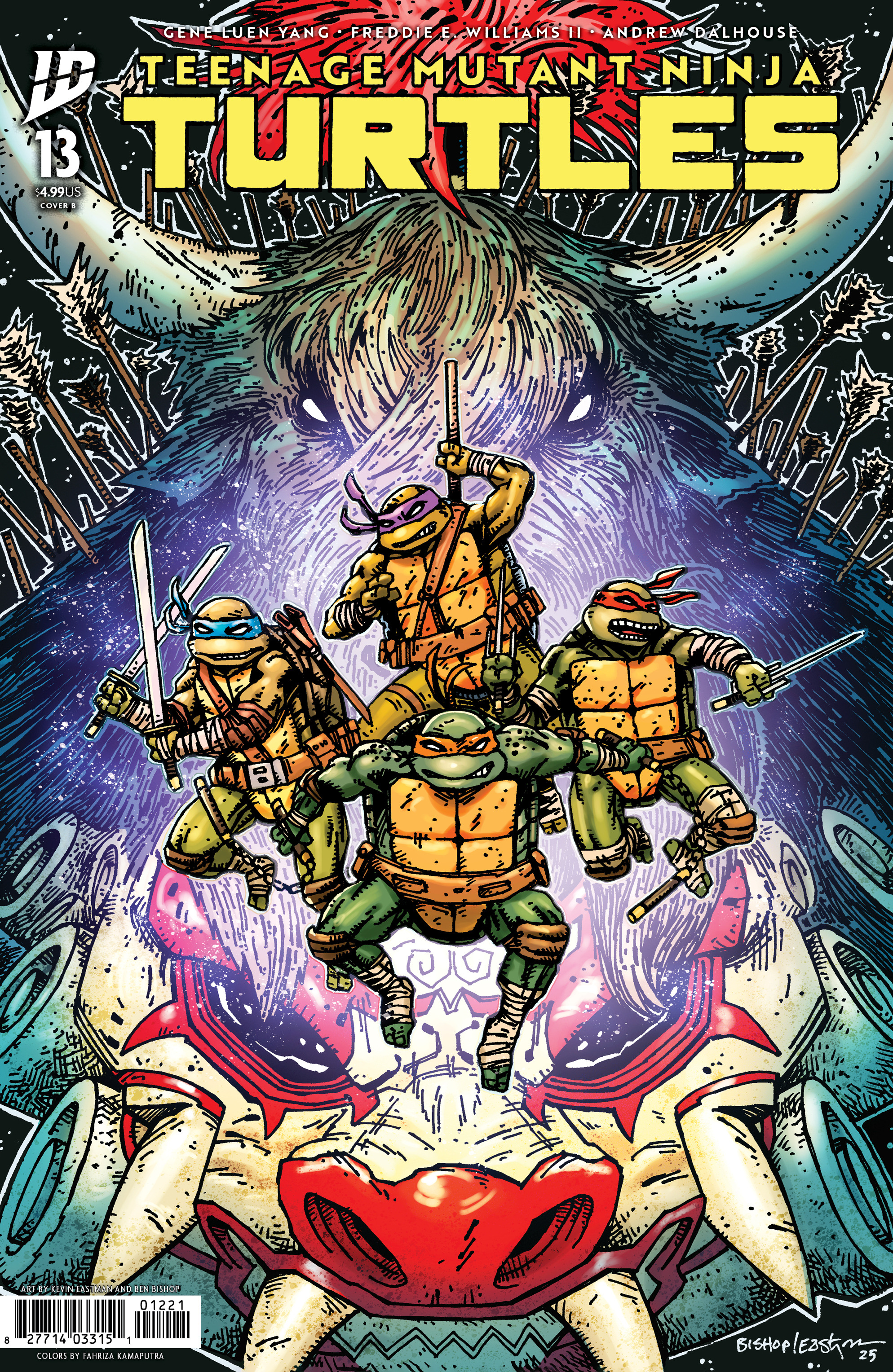 TEENAGE MUTANT NINJA TURTLES #13