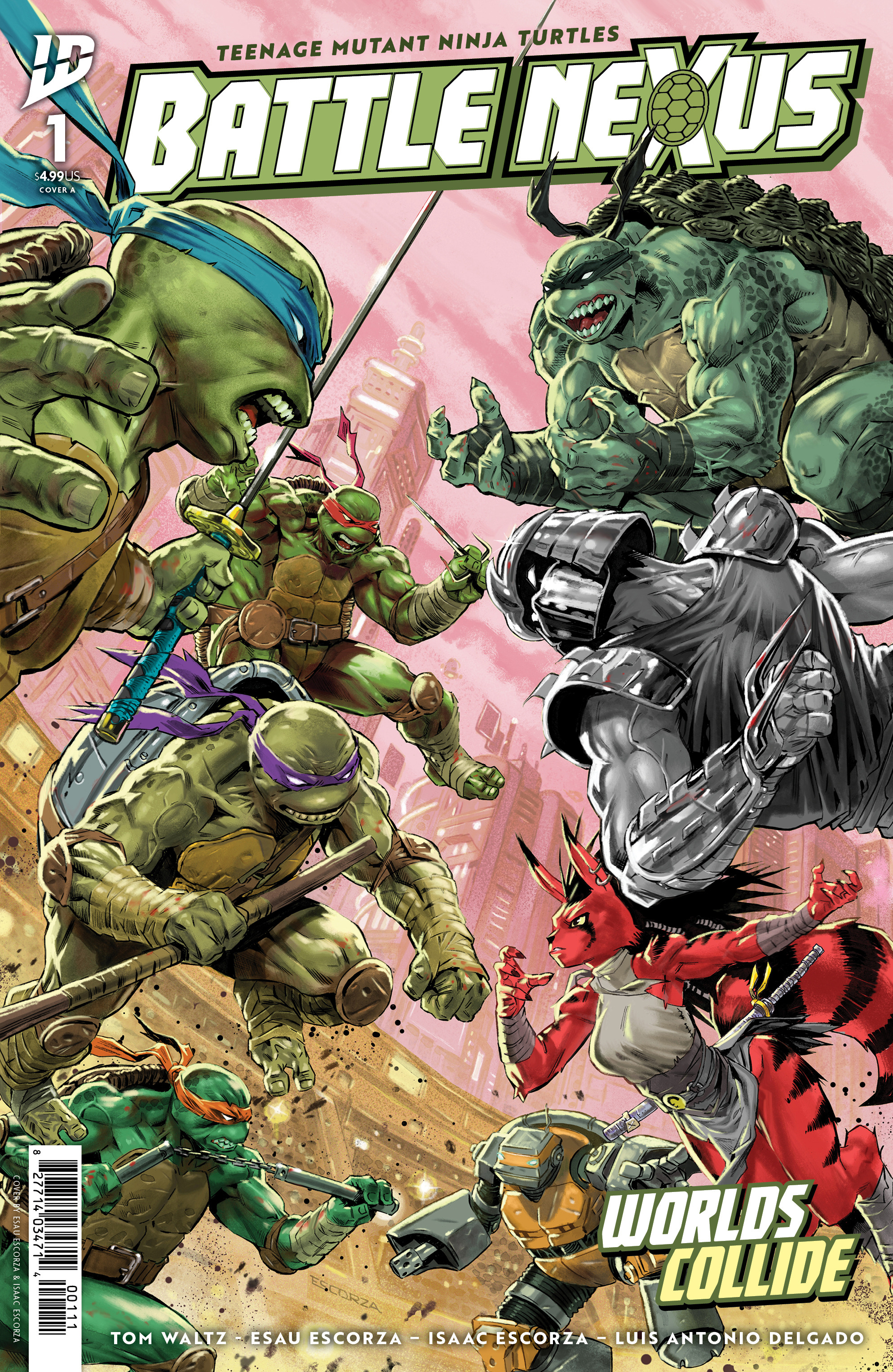TEENAGE MUTANT NINJA TURTLES BATTLE NEXUS #01