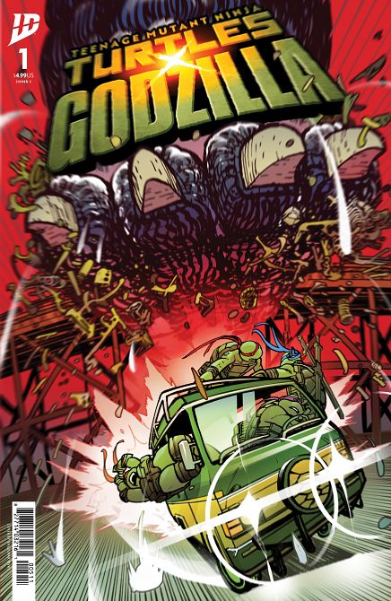 TEENAGE MUTANT NINJA TURTLES X GODZILLA #01 TEENAGE MUTANT NINJA TURTLES X GODZILLA #01