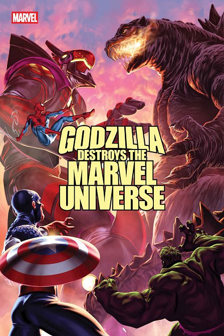 GODZILLA DESTROYS THE MARVEL UNIVERSE #05 GODZILLA DESTROYS THE MARVEL UNIVERSE #05