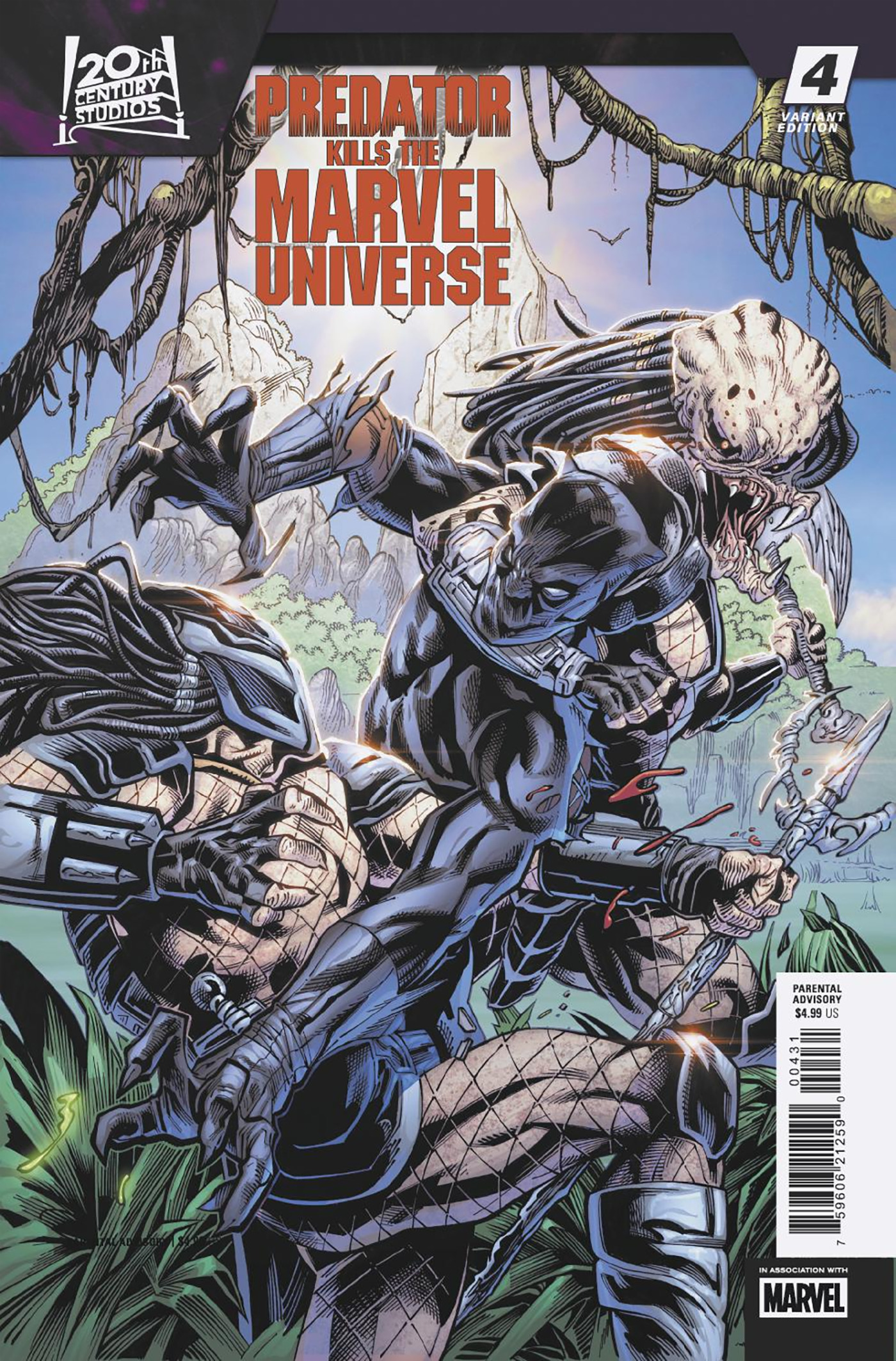 PREDATOR KILLS THE MARVEL UNIVERSE #04