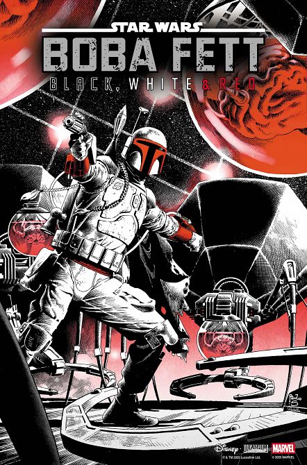 STAR WARS BOBA FETT - BLACK, WHITE & RED #03 STAR WARS BOBA FETT - BLACK, WHITE & RED #03