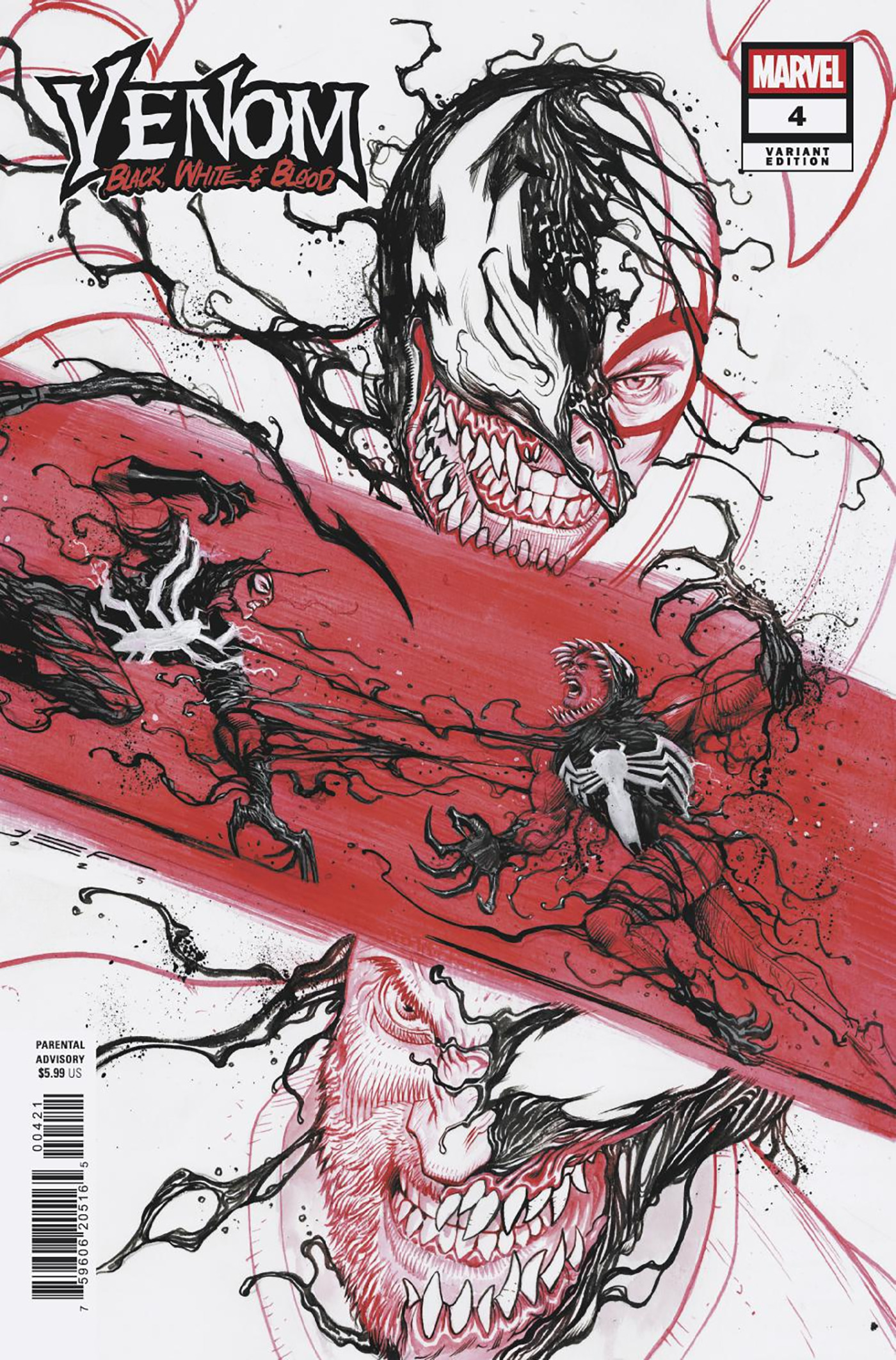 VENOM BLACK, WHITE & BLOOD #04