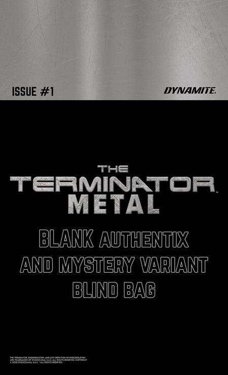 TERMINATOR METAL #1 TERMINATOR METAL #1