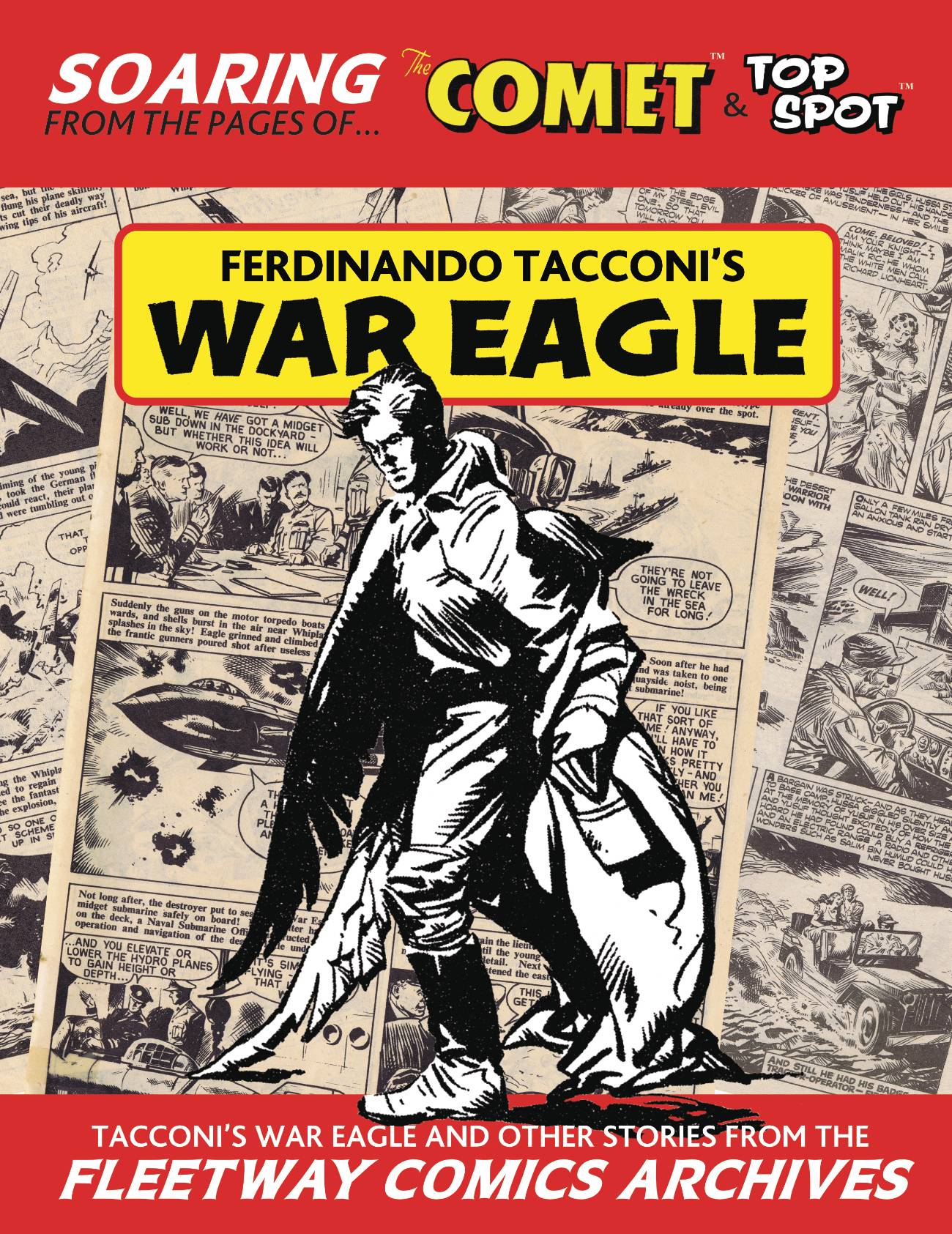 FERDINANDO TACCONIS WAR EAGLE FLEETWAY COMICS ARC EDITION HC FERDINANDO TACCONIS WAR EAGLE FLEETWAY COMICS ARC EDITION HC