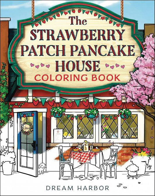 STRAWBERRY PATCH PANCAKE HOUSE COLORING BOOK SC STRAWBERRY PATCH PANCAKE HOUSE COLORING BOOK SC
