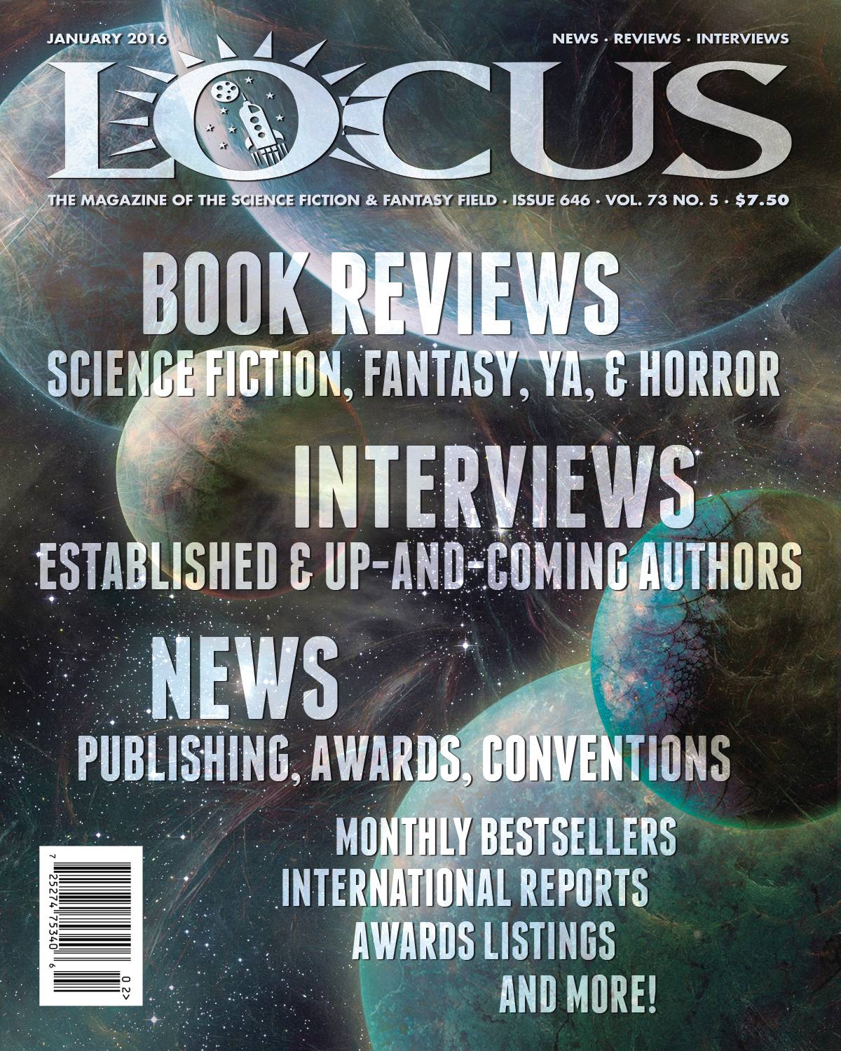 LOCUS MAGAZINE #779 LOCUS MAGAZINE #779