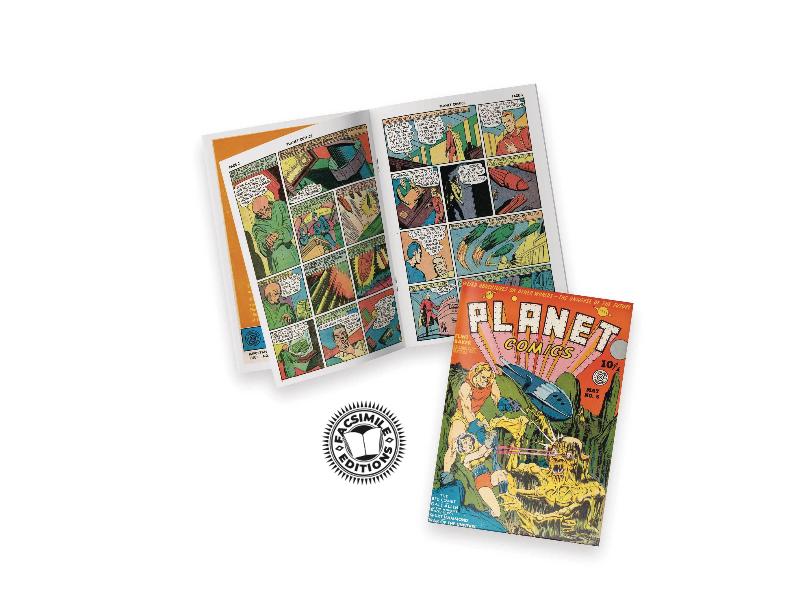PLANET COMICS FACISMILE EDITION #5 PLANET COMICS FACISMILE EDITION #5