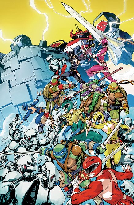 MIGHTY MORPHIN POWER RANGERS / TEENAGE MUTANT NINJA TURTLES III #04