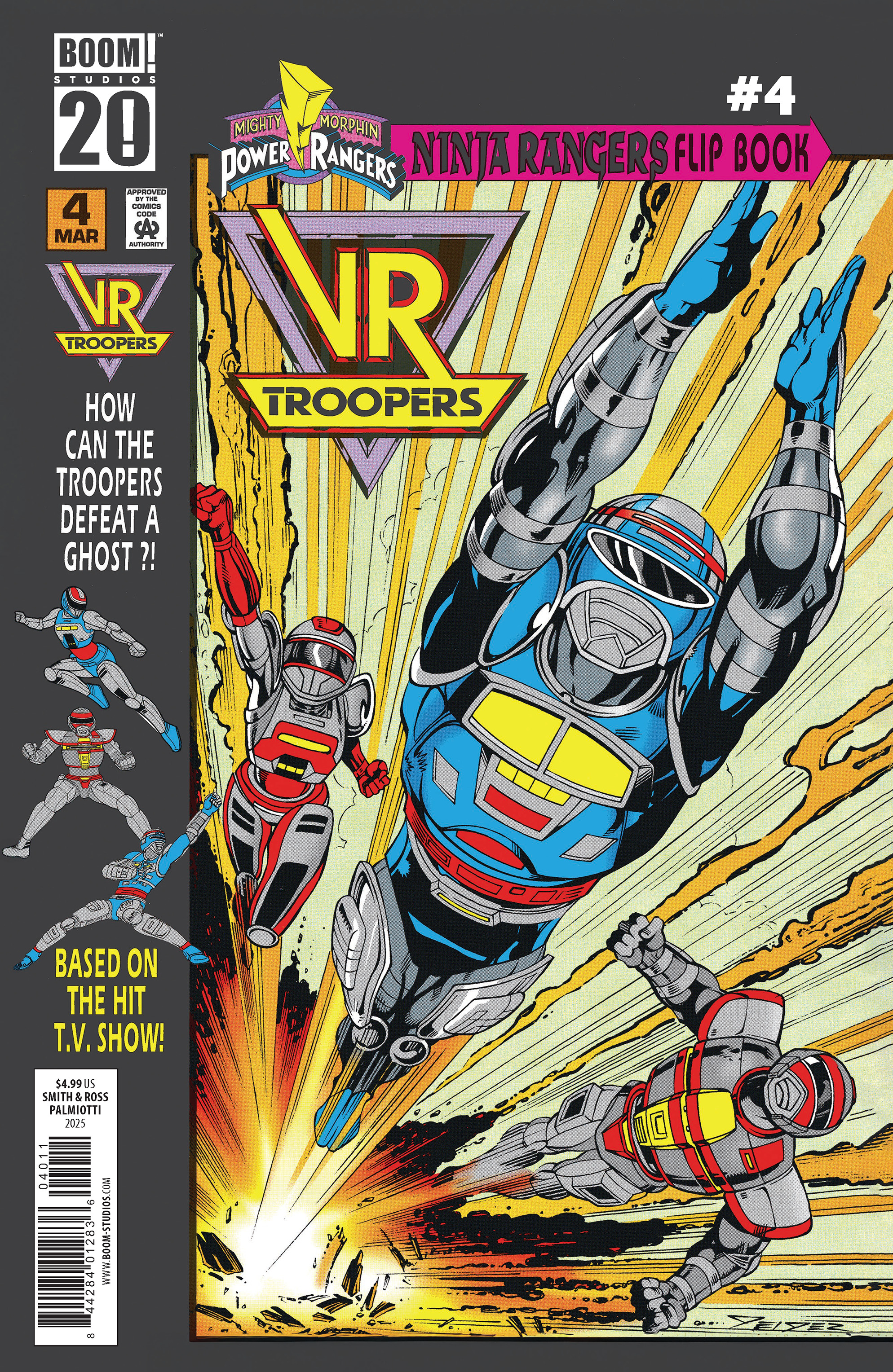 VR TROOPERS / POWER RANGERS FLIPBOOK FACSIMILE EDITION #04 VR TROOPERS / POWER RANGERS FLIPBOOK FACSIMILE EDITION #04