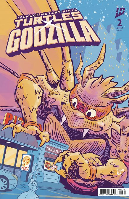 TEENAGE MUTANT NINJA TURTLES X GODZILLA #02 TEENAGE MUTANT NINJA TURTLES X GODZILLA #02