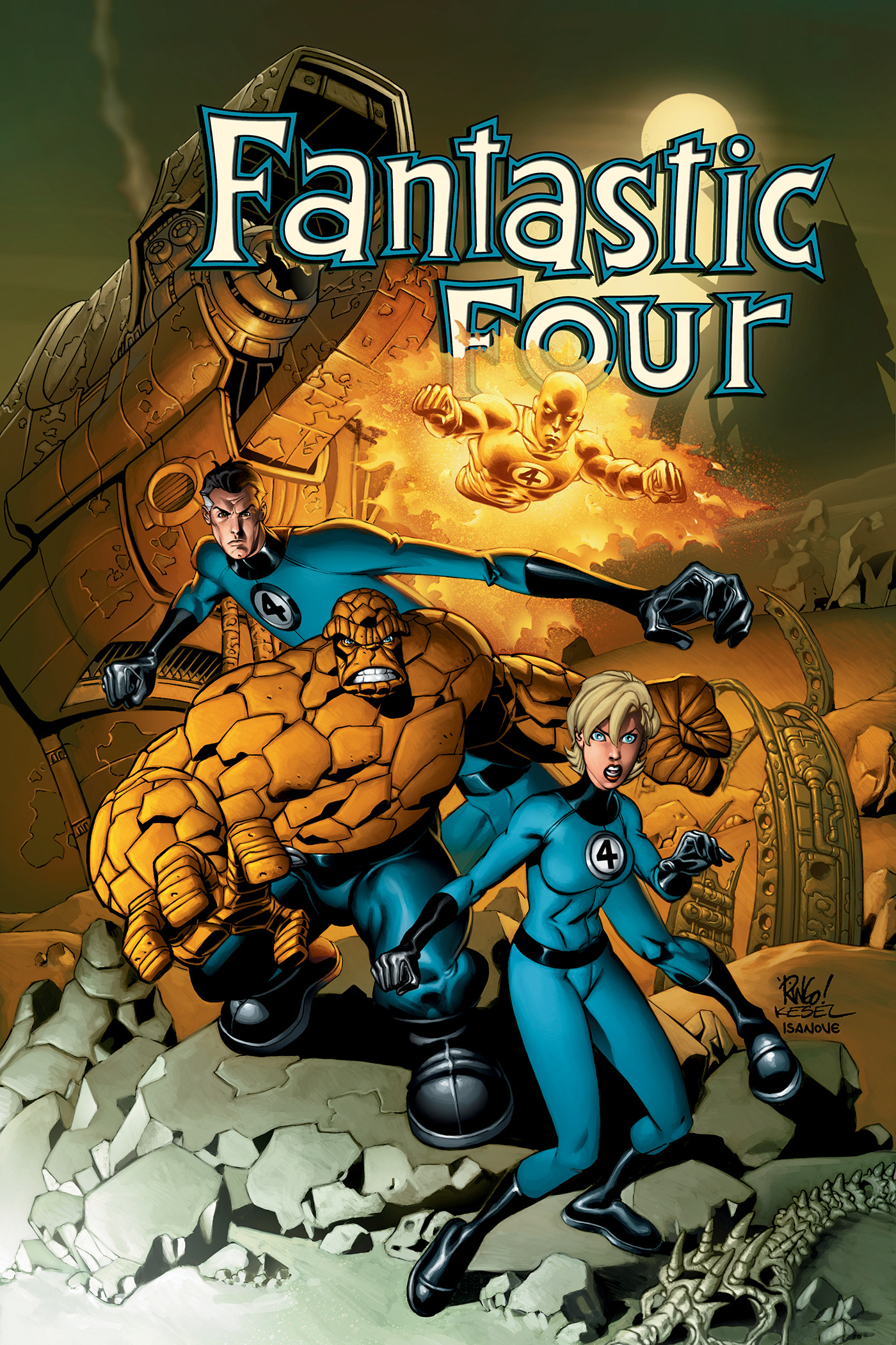 FANTASTIC FOUR BY WAID & WIERINGO RISING STORM TP FANTASTIC FOUR BY WAID & WIERINGO RISING STORM TP