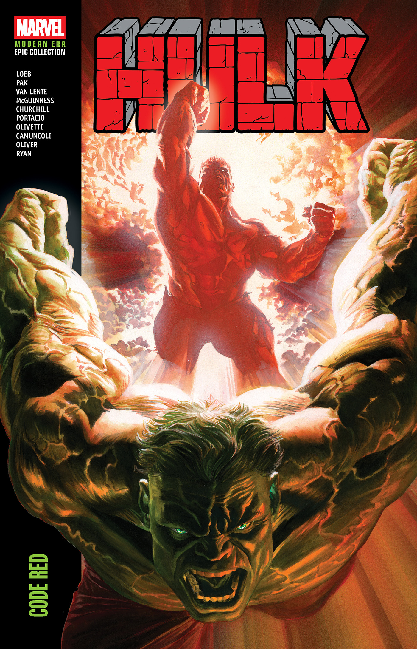 HULK MODERN ERA EPIC COLLECTION CODE RED TP HULK MODERN ERA EPIC COLLECTION CODE RED TP