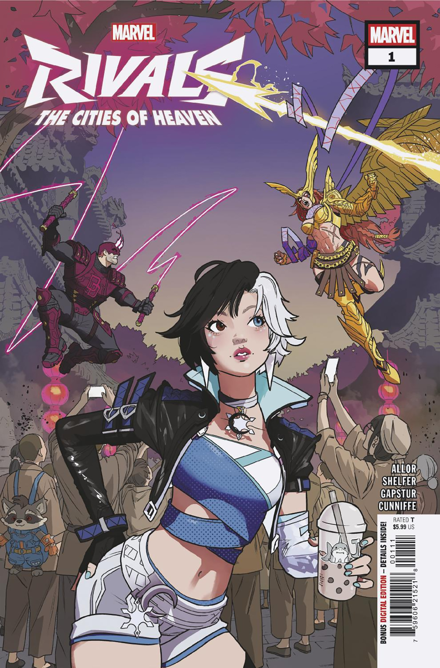MARVEL RIVALS THE CITIES OF HEAVEN #01