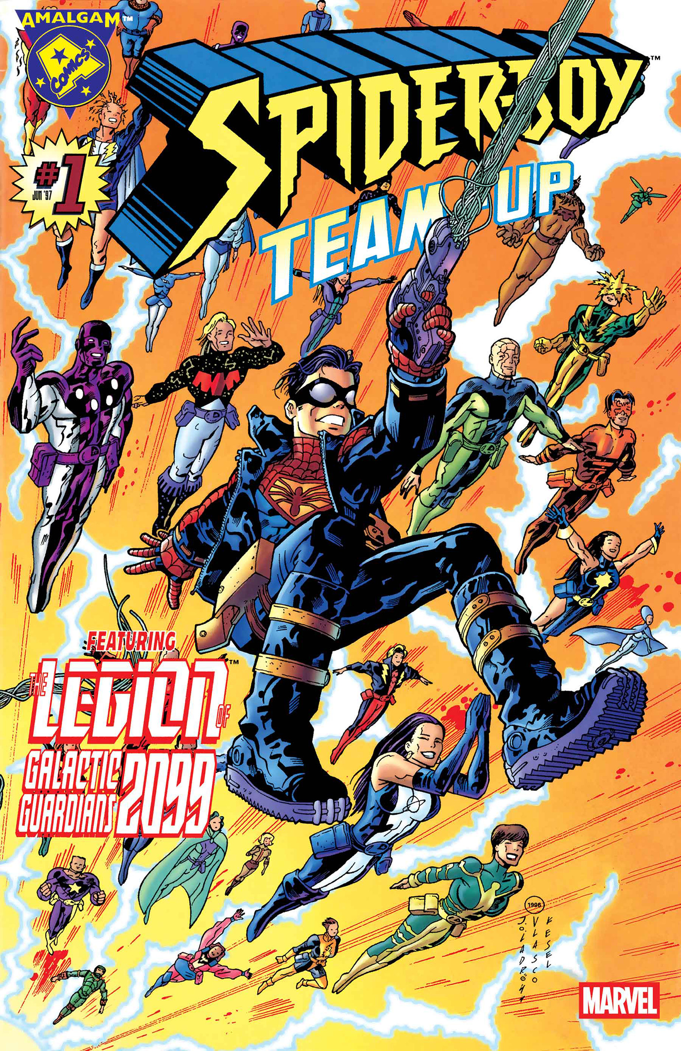 MARVEL / DC SPIDER-BOY TEAM-UP FACSIMILE EDITION #01