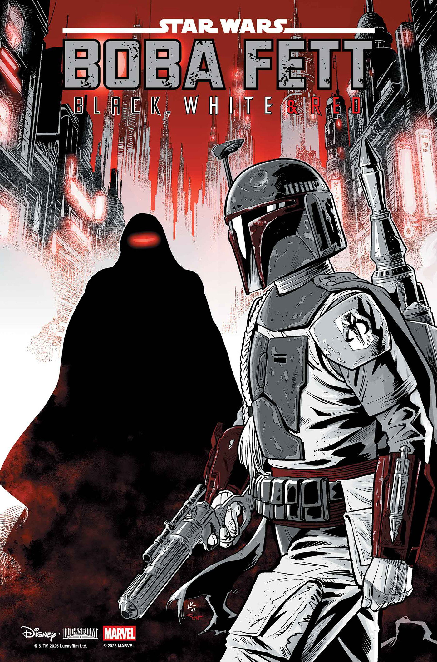STAR WARS BOBA FETT - BLACK, WHITE & RED #04 STAR WARS BOBA FETT - BLACK, WHITE & RED #04