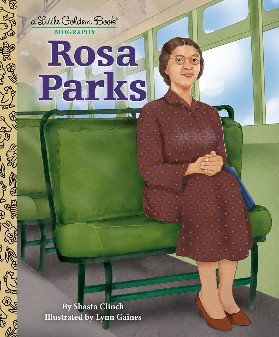 ROSA PARKS A LITTLE GOLDEN BOOK BIOGRAPHY HC ROSA PARKS A LITTLE GOLDEN BOOK BIOGRAPHY HC