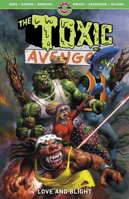 TOXIC AVENGER TP VOL 02 LOVE AND BLIGHT TOXIC AVENGER TP VOL 02 LOVE AND BLIGHT