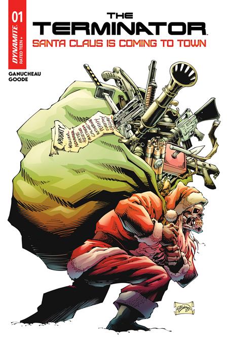 TERMINATOR SANTA CLAUS IS COMING TO TOWN #1 TERMINATOR SANTA CLAUS IS COMING TO TOWN #1