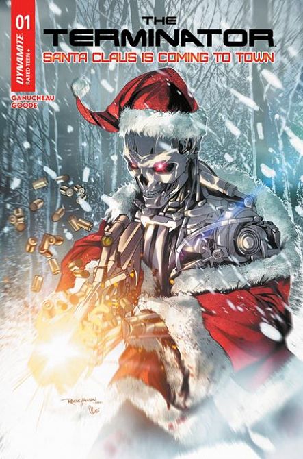 TERMINATOR SANTA CLAUS IS COMING TO TOWN #1 TERMINATOR SANTA CLAUS IS COMING TO TOWN #1